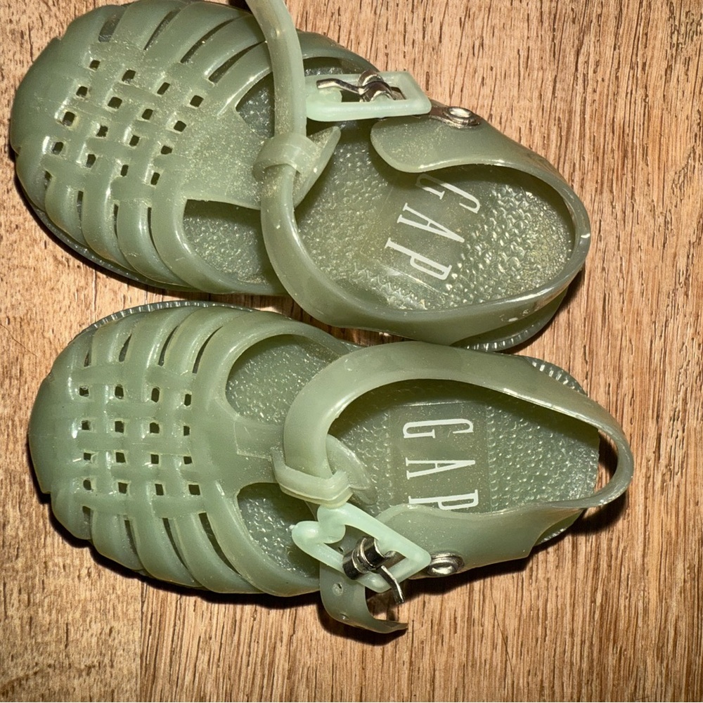 GAP Kids Mint Jelly Sandals